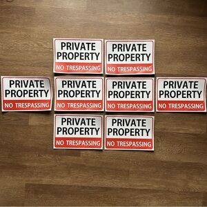 Vinyl Stickers - Private Property
